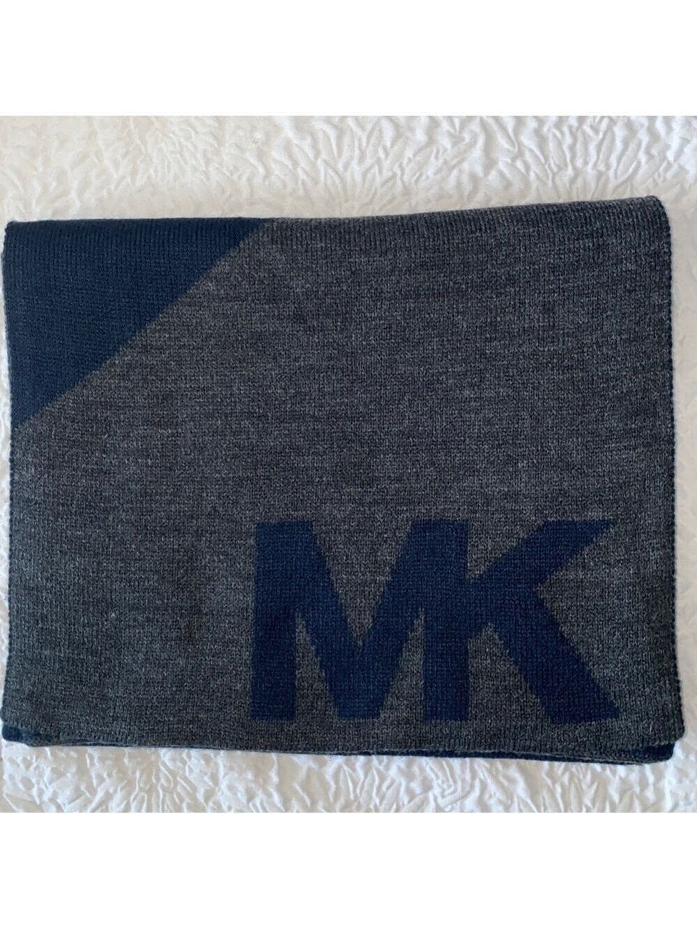 Michael Kors Diagonal Stripe Scarf